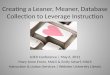 Creating a Leaner, Meaner, Database Collection to Leverage Instruction LOEX Conference | May 6, 2011 Mary Anne Erwin, MALS & Emily Scharf, MALS Instruction