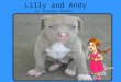 Lilly and Andy by Shianne Breetz Once upon a time, there was a little girl named Lilly who wanted a puppy. Lilly’s parents talked about it. They