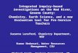 Integrated inquiry-based investigations on the Mad River, Greene County: Chemistry, Earth Science, and a new Evaluation tool for Pre-Service Teachers Suzanne