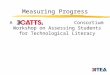 Measuring Progress A Consortium Workshop on Assessing Students for Technological Literacy