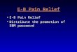 E-B Pain Relief E-B Pain ReliefE-B Pain Relief Distribute the promotion of EBM passwordDistribute the promotion of EBM password