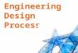 Engineering Design Process. ENGR-EET-3: Students will explain the engineering design process. Examine the engineering design attributes Demonstrate the