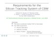 1 J.M. Heuser et al. CBM Silicon Tracker Requirements for the Silicon Tracking System of CBM Johann M. Heuser, M. Deveaux (GSI) C. Müntz, J. Stroth (University
