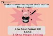 Product on TV commercial Spau BB CAKE. SPAU BB CAKE 3steps Magic Selling Skill Spau BB cake 2step3step1 step Special Water used: Belgium hot spring water