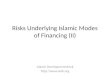 Risks Underlying Islamic Modes of Financing (II) Islamic Development Bank 