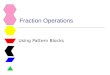Fraction Operations Using Pattern Blocks. Fractions CCSS  4.NF.3c Add and subtract mixed numbers with like denominators.  4.NF.4 Apply and extend previous