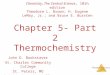 Thermochemistry Chapter 5- Part 2 Thermochemistry John D. Bookstaver St. Charles Community College St. Peters, MO  2006, Prentice Hall, Inc. Chemistry,