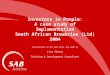 Investors in People: A case study of Implementation South African Breweries (Ltd) 2004 Presentation to the Bank SETA, May 2005 by Lita Theron Training