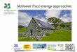 National Trust energy approaches. – 