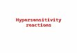 Hypersensitivity reactions. The immune system is concerned with protection of the host against foreign antigens, particularly infectious agents. Inappropriate