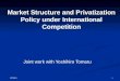 OT2010 1 Market Structure and Privatization Policy under International Competition Joint work with Yoshihiro Tomaru