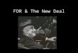 FDR & The New Deal. Election of 1932 Depression had been going on for 3-years. Millions are unemployed, hungry, and homeless. The Democrat, Franklin Delano