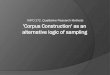INFO 272. Qualitative Research Methods. ‘Corpus Construction’