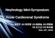 Nephrology Mini-Symposium: Acute Cardiorenal Syndrome R3 潘思宇,R3 李宗育,R3 張凱迪,R3 柯雅琳 R5 王介立 /VS 林水龍 Nov. 24 th, 2010