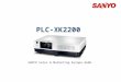 PLC-XK2200 SANYO Sales & Marketing Europe GmbH. Copyright© SANYO Electric Co., Ltd. All Rights Reserved 2010 2 Technical Specifications Model: PLC-XK2200