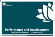NSW DEPARTMENT OF EDUCATION AND COMMUNITIES – UNIT/DIRECTORATE NAME  SASSPA Conference21 August 2015 Performance and Development NSW