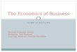 CLASS 12 OUTLINE The Economics of Business Harvard Extension School Instructor: Bob Wayland Teaching Assistant: Natasha Wambebe