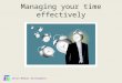 Devon Member Development Managing your time effectively