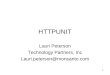 1 HTTPUNIT Lauri Peterson Technology Partners, Inc Lauri.peterson@monsanto.com