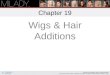Wigs & Hair Additions Chapter 19. Learning Objectives Understand why cosmetologists should study wigs and hair additions. Explain the differences between