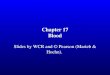 Chapter 17 Blood Slides by WCR and © Pearson (Marieb & Hoehn)