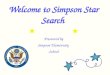 Welcome to Simpson Star Search Presented by Simpson Elementary School