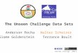 IEEE-WVU, Anchorage - 2008  1 The Unseen Challenge Data Sets Anderson Rocha Walter Scheirer Siome Goldenstein Terrance Boult