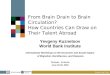 From Brain Drain to Brain Circulation? How Countries Can Draw on Their Talent Abroad Yevgeny Kuznetsov World Bank Institute International Workshop on the