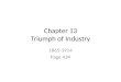 Chapter 13 Triumph of Industry 1865-1914 Page 434