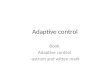 Adaptive control Book Adaptive control -astrom and witten mark