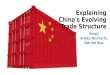 Explaining China's Evolving Trade Structure Group2 Ho Hsia, Wen-Yun Tu, Chih-Mei Shen