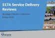 S17A Service Delivery Reviews Strategic Planner’s Network 8 May 2015
