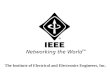 The Institute of Electrical and Electronics Engineers, Inc