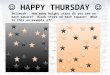 HAPPY THURSDAY Bellwork: How many bright stars do you see on each square? Black stars on each square? What is this an example of?