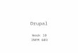 Drupal Week 10 INFM 603. Agenda Questions Drupal Project Plan