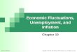Economic Fluctuations, Unemployment, and Inflation Chapter 10 McGraw-Hill/Irwin Copyright © 2011 by The McGraw-Hill Companies, Inc. All rights reserved