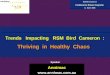 Trends Impacting RSM Bird Cameron : Thriving in Healthy Chaos Annimac  RSM Bird Cameron Conference Dinner Keynote 11 March 2005 Speaker