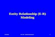 9/10/2012ISC 329 Isabelle Bichindaritz1 Entity Relationship (E-R) Modeling