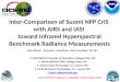 Inter-Comparison of Suomi NPP CrIS with AIRS and IASI toward Infrared Hyperspectral Benchmark Radiance Measurements Likun Wang 1*, Yong Han 2, Yong Chen
