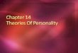 Take a minute it think about your own personality. Write about one aspect of your personality you like best and why. Then think about one you would most