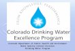 Colorado Department of Public Health and Environment Water Quality Control Division Drinking Water Program