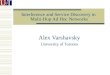 Interference and Service Discovery in Multi-Hop Ad Hoc Networks Alex Varshavsky University of Toronto