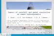Impact of rainfall and model resolution on sewer hydrodynamics G. Bruni a, J.A.E. ten Veldhuis a, F.H.L.R. Clemens a, b a Water management Department,