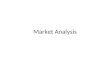 Market Analysis. Market Position Market Niche – small part of an existing market Market Leader – maintain dominant position in the market? Market Follower