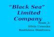 “Black Sea” Limited Company Team_2: Silvia Uzunska Rostislava Dimitrova