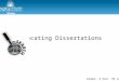 Locating Dissertations Video: 3 min. 45 sec.. Dissertations Sources – ProQuest Dissertations and Theses Database (1.6 million full-text dissertations)