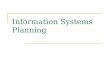 Information Systems Planning. 1111 1111 2222 2222 Distributed Systems Architecture Information Systems Planning