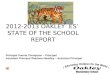 2012-2013 OAKLEY ES’ STATE OF THE SCHOOL REPORT Principal Vonnie Thompson – Principal Assistant Principal Sharlene Hendley – Assistant Principal