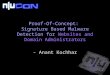 Proof-Of-Concept: Signature Based Malware Detection for Websites and Domain Administrators - Anant Kochhar