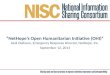 “NetHope’s Open Humanitarian Initiative (OHI)” Gisli Olafsson, Emergency Response Director, NetHope, Inc. September 12, 2013 1